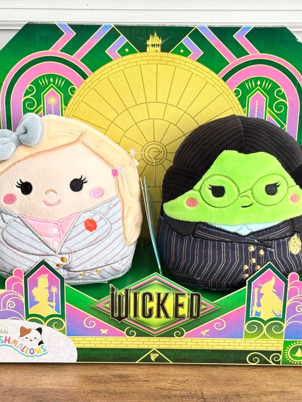 NEW Wicked Squishmallows Glinda & Elphaba 5" Plush Set NWT Target Exclusive Toys
